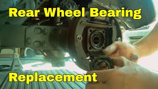 How To Replace VW Beetle Rear IRS Wheel Bearings [upl. by Kathryne]