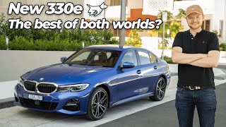 BMW 330e 2021 review  Chasing Cars [upl. by Sinnard]