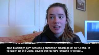 Irish Leaving Cert Oral Higher Level Béaltriail Hannah [upl. by Leboff]