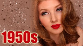 Historically Accurate 1950s Makeup Tutorial [upl. by Immas]