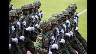 MILITARY PARADE AT KAGAME INAUGURATION [upl. by Marteena]