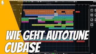 Autotune in Cubase 105  Deutsch  Tutorial [upl. by Ricky]