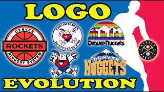 Denver Nuggets LOGO Evolution [upl. by Nostrebor]