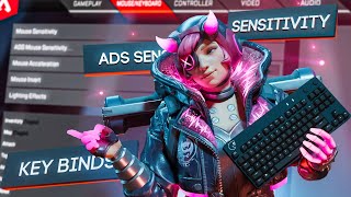 HisWattson’s Mouse amp Keyboard Settings  Apex Legends [upl. by Jarlen]