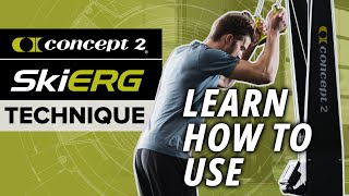 SkiErgTechnique  Learn How to Use the SkiErg  Concept2 [upl. by Neelyak]