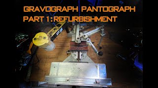 Gravograph Pantograph IM3 Part 1 Refurbishing [upl. by Adnaram]