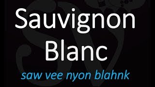 Sauvignon Blanc  How to Say it French Wine Pronunciation [upl. by Assen]