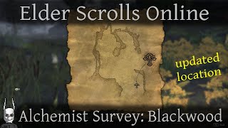 Alchemist Survey Blackwood Elder Scrolls Online ESO Updated version [upl. by Aztinay]