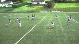 Gaelic Football handpass drill 10 [upl. by Nawud]