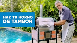 Cómo hacer un horno de tambor con ladrillos refractarios [upl. by Schreiber]