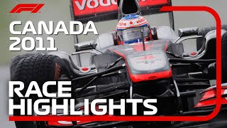 2011 Canadian Grand Prix Race Highlights [upl. by Shevlo]