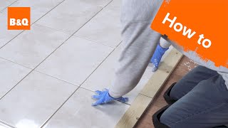 How to tile a bathroom floor [upl. by Nolasba]