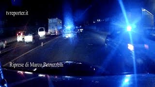 Inseguimento in diretta arrestato VOLANTE113 [upl. by Asha]