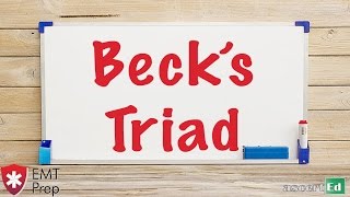 Becks Triad  EMTprepcom [upl. by Barbi]