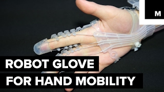 Robotic glove for people with limited hand function [upl. by Will]