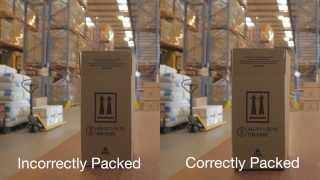 Dangerous Goods Packaging  incorrect amp correct use [upl. by Aieka217]