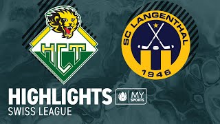 Thurgau vs Langenthal 13  Highlights Swiss League  PlayoffViertelfinal Spiel 6 [upl. by Cartwell]