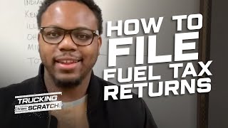 Trucking 101 How To File Fuel Tax Return  Quarterly IFTA [upl. by Massiw]