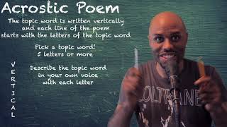 Learning Acrostic Poems with Darian [upl. by Schonfield]