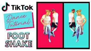 Foot Shake Tik Tok Dance Tutorial  Funky Moves [upl. by Dnaltiak]