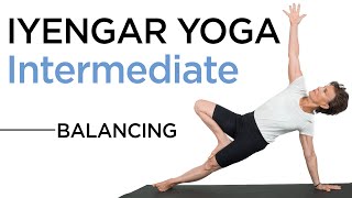 Iyengar Yoga Intermediate LevelBalancing [upl. by Ninette]