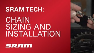 SRAM Tech Chain Sizing and Installation [upl. by Goodhen150]