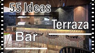 55 Mejores Ideas De Terrazas Bar En Casa Home Decor Ideas Modernas [upl. by Metabel389]