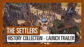 quotDIE SIEDLER HISTORY COLLECTION  LAUNCH TRAILERquot  Ubisoft DE [upl. by Anera]