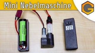 Mini Nebelmaschine GermanDeutsch [upl. by Ayoras]