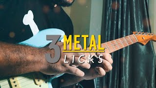 3 Metal Licks [upl. by Ylelhsa]