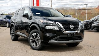 2021 Nissan Rogue SV Review  Walk Around and Test Drive [upl. by Aivekal]