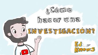 Pasos para hacer una investigación [upl. by Irehc747]