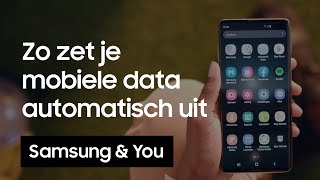 Mobiele data automatisch uitzetten  Samsung amp You [upl. by Iat]