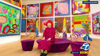 Inside Yayoi Kusamas new Infinity Mirrors exhibit at the Broad [upl. by Vachell]