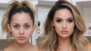 FULL COVERAGE GLAM MAKEUP TUTORIAL [upl. by Docilla386]