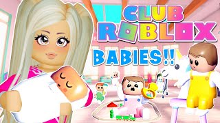 🍼 Club Roblox BABIES 🍼 Everything You Need to Know About Club Roblox Babies Club Roblox Baby Update [upl. by Enella945]