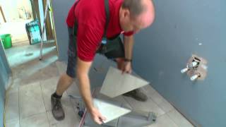 How To Tile A Shower Base  DIY At Bunnings [upl. by Min342]