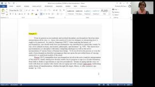 What does it mean to synthesize in scholarly writing Part I [upl. by Dell]