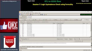 Logic Equivalence Check  Synopsys Formality Tutorial  RTLtoGDSII flow  LEC Check [upl. by Anatollo]