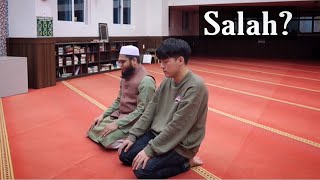 How to do Salah Prayer  Learning with Imam [upl. by Arihs]