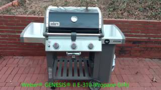 Weber GENESIS II E310 Propane Gas Grill [upl. by Arlena]