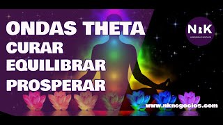 ONDAS THETA FREQUÃŠNCIAS DE TRATAMENTO PARA CURA PROSPERIDADE [upl. by Jaal]