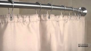 Moen Adjustable Curved Shower Rod at Bed Bath amp Beyond [upl. by Nelle]