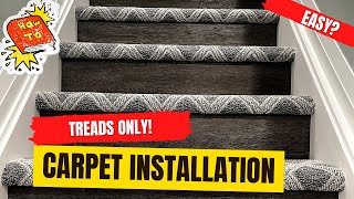 Carpet Treads Only How to Guide [upl. by Tnerual360]