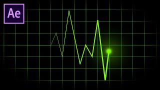 Heart Rate Monitor  Pulse Flatline After Effects Tutorial [upl. by Ethbinium]