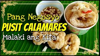 PANG NEGOSYO PUSIT CALAMARES [upl. by Atinniuq]