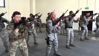 USAF Security Forces Training [upl. by Tallbott361]