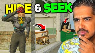 HIDE amp SEEK in FREE FIRE [upl. by Atiuqan781]