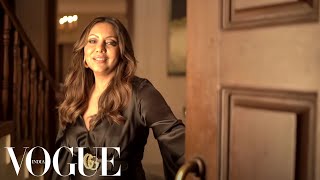 Inside Gauri Khan and Shah Rukh Khans glamorous New Delhi home  Vogue India [upl. by Almena]