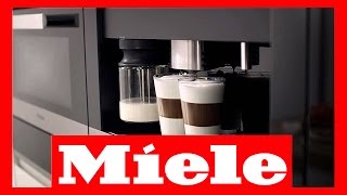 How to Descale Miele Whole Bean Coffee System CVA 4070 and CVA 4075 [upl. by Aiuoqes]